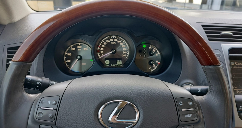 Lexus GS cena 50999 przebieg: 242000, rok produkcji 2007 z Lublin małe 742